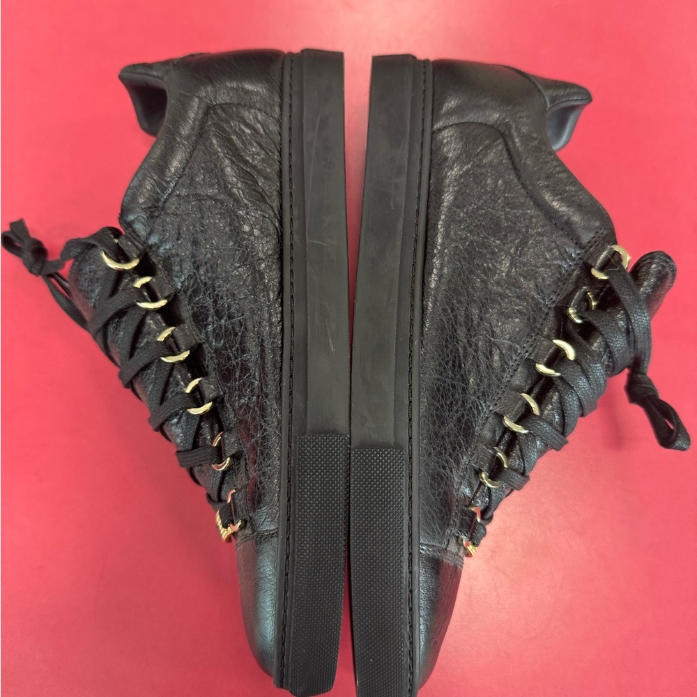 Balenciaga Womens Arena Low ‘Black’ - Picture 4 of 8